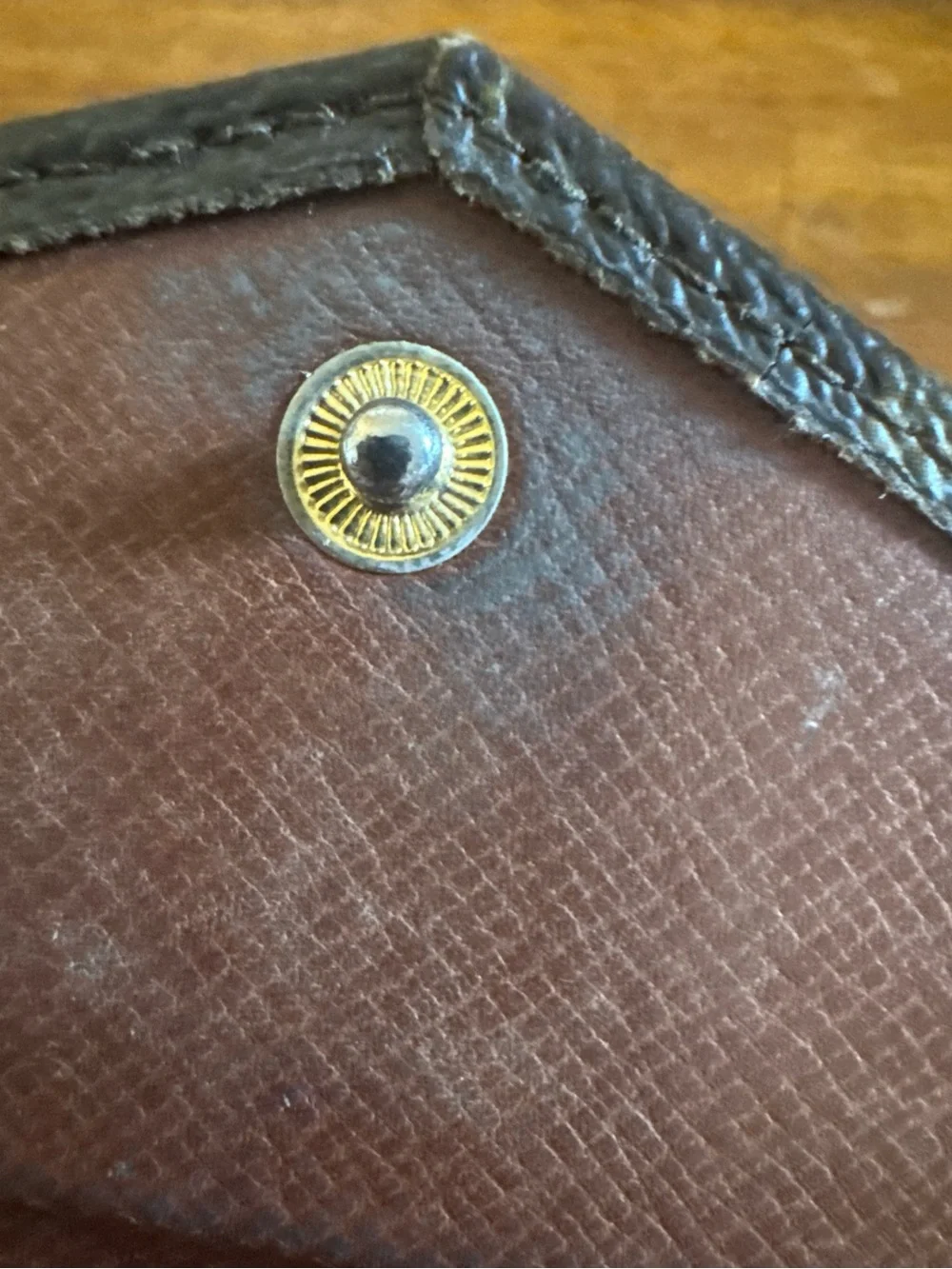 1987 vintage Louis Vuitton Monogram Compact Wallet